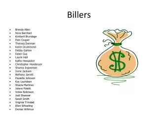Billers