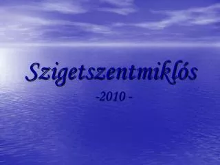 szigetszentmikl s