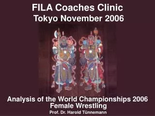 FILA Coaches Clinic Tokyo November 2006