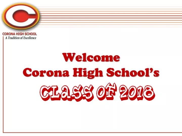 welcome corona high school s