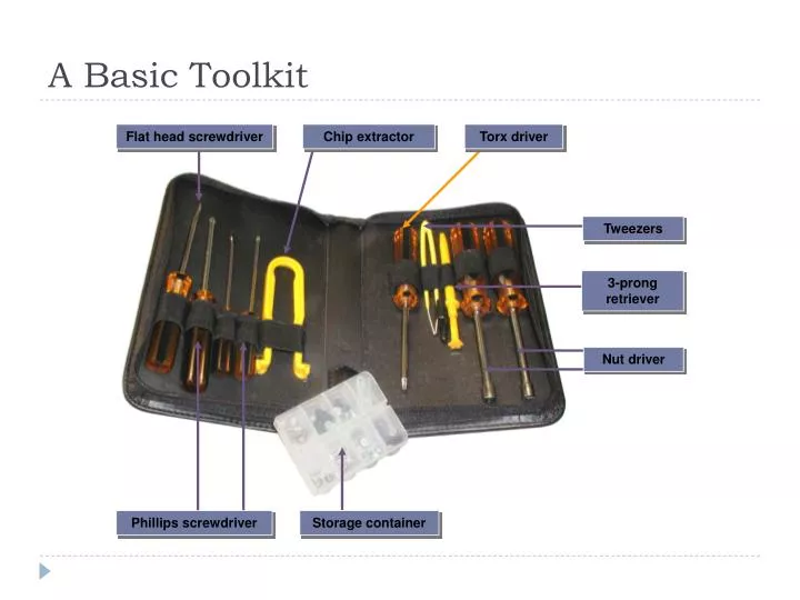 a basic toolkit