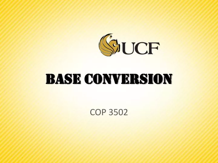 base conversion