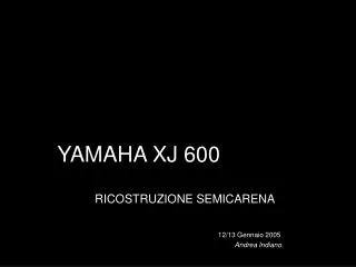 yamaha xj 600