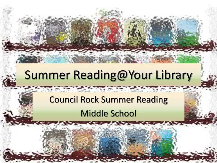 summer reading@your library