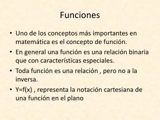 funciones