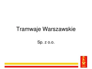 tramwaje warszawskie