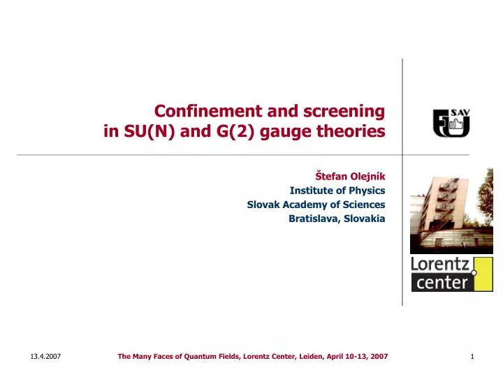confinement and screening in su n and g 2 gauge theories