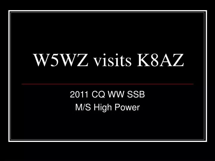 w5wz visits k8az