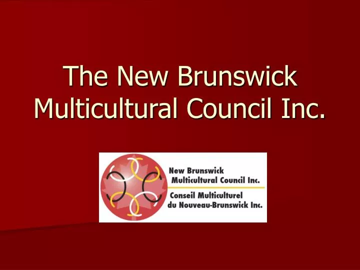 the new brunswick multicultural council inc