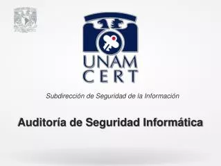 auditor a de seguridad inform tica