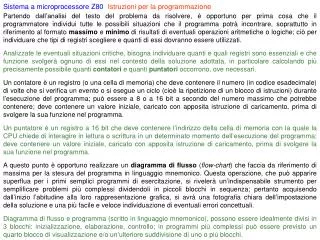 sistema a microprocessore z80