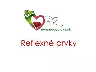 reflexn prvky