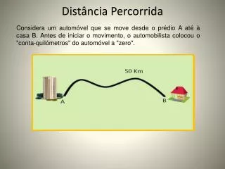 dist ncia percorrida