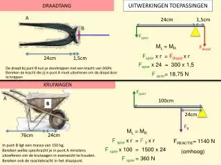 uitwerkingen toepassingen