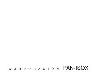 c o r p o r a c i n pan isox