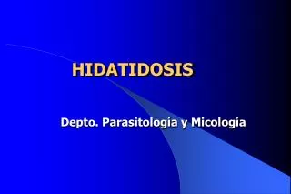 hidatidosis