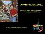 Alfredo RODRIGUEZ - slide 1