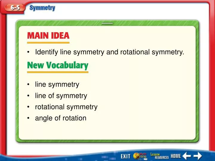 main idea vocabulary