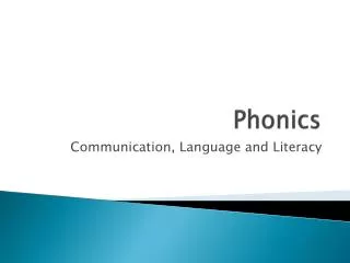 Phonics