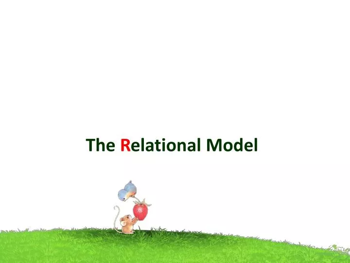 the r elational model