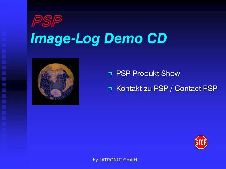 psp image log demo cd