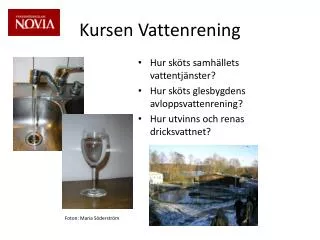 kursen vattenrening
