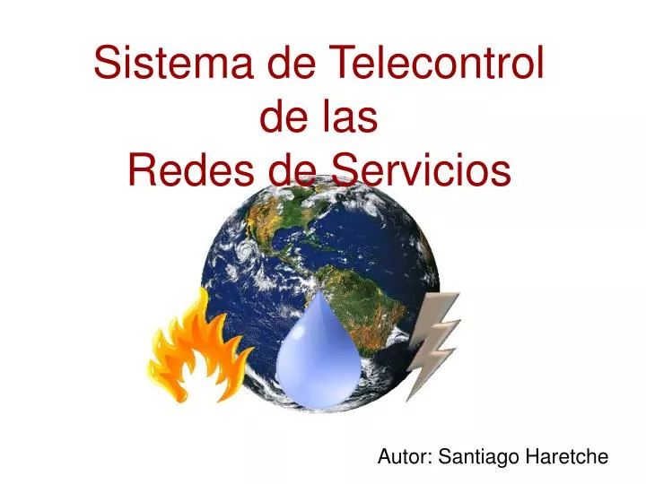 sistema de telecontrol de las redes de servicios