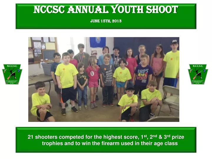 nccsc annual youth shoot june 15th 2013