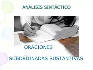 an lisis sint ctico