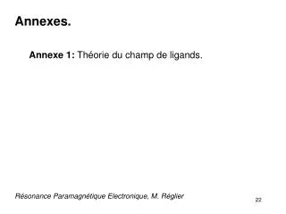 r sonance paramagn tique electronique m r glier