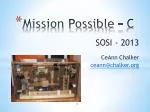 Mission Possible - C - slide 1