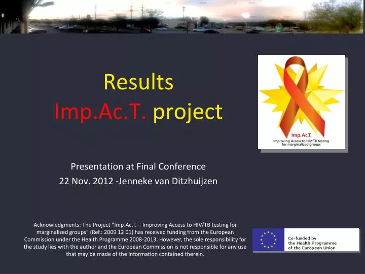 results imp ac t project