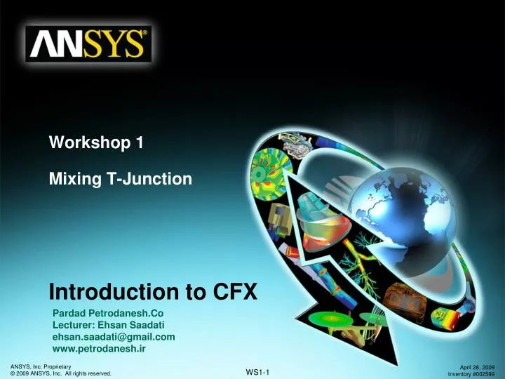 workshop 1 mixing t junction