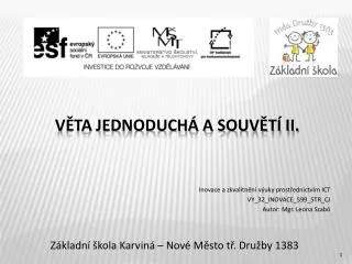 z kladn kola karvin nov m sto t dru by 1383