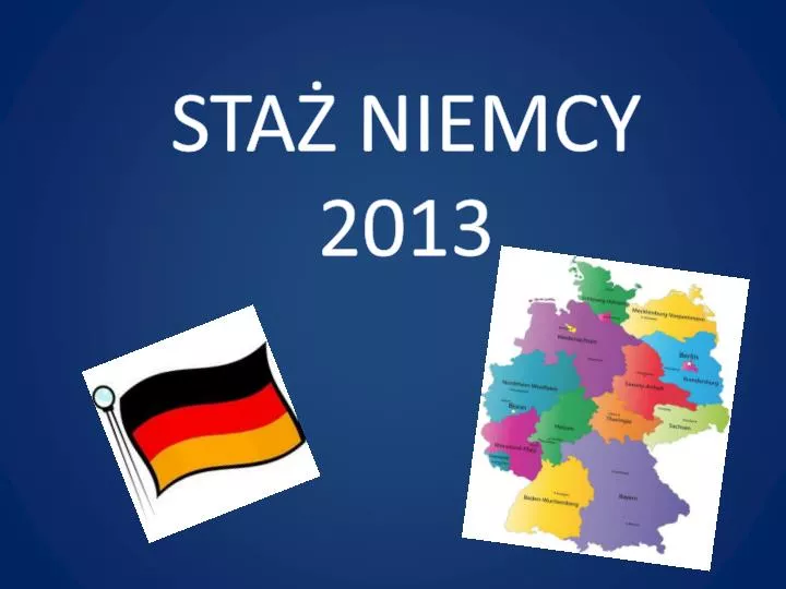 sta niemcy 2013