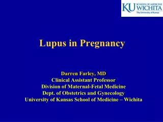 Lupus in Pregnancy