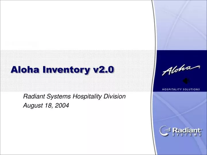 aloha inventory v2 0