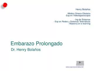 embarazo prolongado