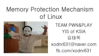 Memory Protection Mechanism of Linux