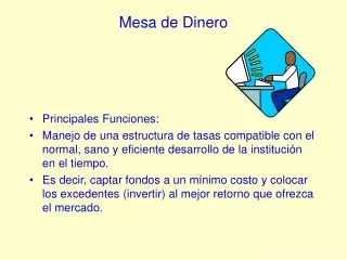 mesa de dinero