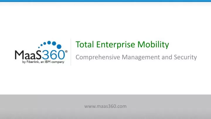 total enterprise mobility