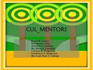 cul mentors