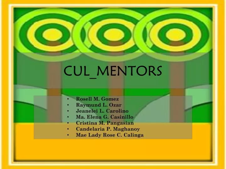 cul mentors