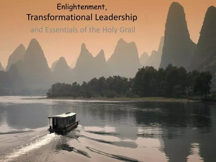 enlightenment transformational leadership