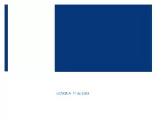 lengua 1 de eso