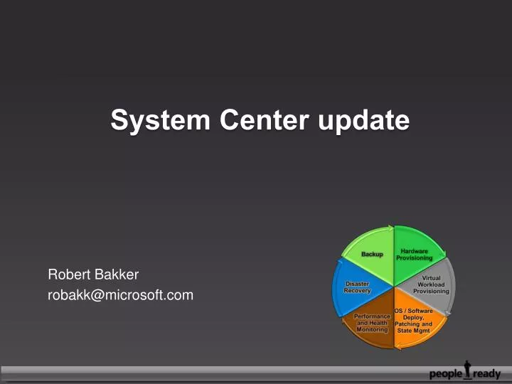 system center update