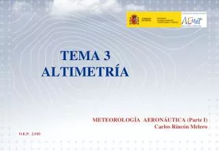 tema 3 altimetr a