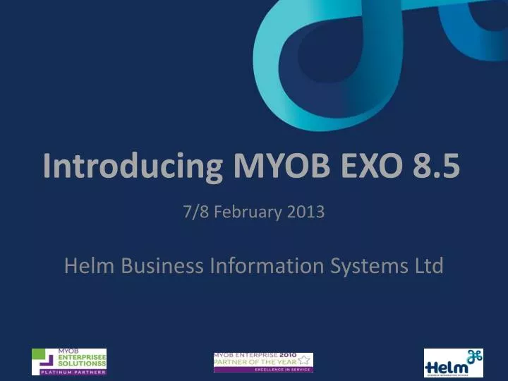 introducing myob exo 8 5