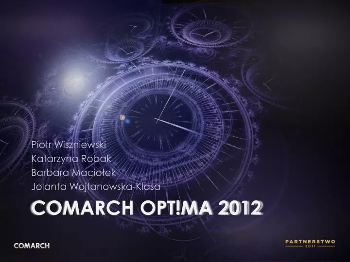comarch opt ma 2012