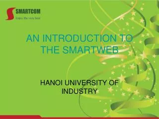 an introduction to the smartweb